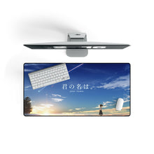 Load image into Gallery viewer, Your Name. Mouse Pad (Desk Mat) On Desk