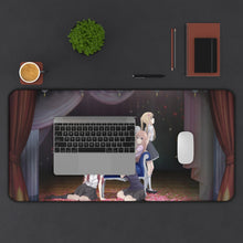 Load image into Gallery viewer, Kuzu No Honkai Hanabi Yasuraoka, Sanae Ebato, Akane Minagawa, Noriko Kamomebata Mouse Pad (Desk Mat) With Laptop