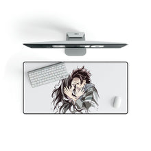 Load image into Gallery viewer, Tanjiro, Nezuko Kamado, Kimetsu no Yaiba, 8K, #3.414 Mouse Pad (Desk Mat)