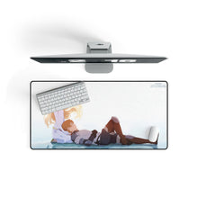 Load image into Gallery viewer, Maquia: When the Promised Flower Blooms Mouse Pad (Desk Mat) On Desk