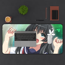 Load image into Gallery viewer, A Certain Scientific Railgun Ruiko Saten Mouse Pad (Desk Mat) With Laptop