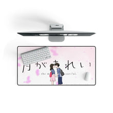 Load image into Gallery viewer, Tsuki ga Kirei Mouse Pad (Desk Mat)
