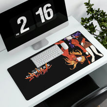 Load image into Gallery viewer, Evangelion black wallpaper Mouse Pad (Desk Mat)
