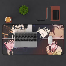 Load image into Gallery viewer, Blue Exorcist Yukio Okumura Mouse Pad (Desk Mat) With Laptop
