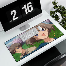 Load image into Gallery viewer, Myself ; Yourself Mouse Pad (Desk Mat) With Laptop
