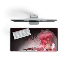Load image into Gallery viewer, Mirai Nikki Yuno Gasai Mouse Pad (Desk Mat) On Desk