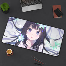 Load image into Gallery viewer, Hyouka Eru Chitanda Mouse Pad (Desk Mat) On Desk
