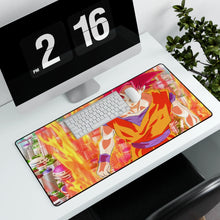 Load image into Gallery viewer, Goku Mouse Pad (Desk Mat) With Laptop