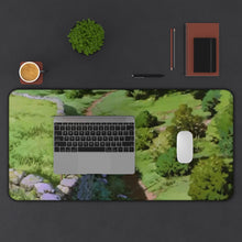 Load image into Gallery viewer, Princess Mononoke Mouse Pad (Desk Mat) With Laptop