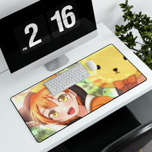 Load image into Gallery viewer, Rin Hoshizora Mouse Pad (Desk Mat)
