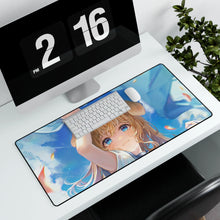 Load image into Gallery viewer, Anime Girl Mouse Pad (Desk Mat) With Laptop