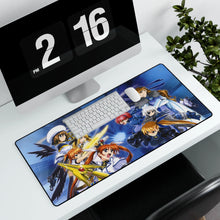 Load image into Gallery viewer, Magical Girl Lyrical Nanoha Mouse Pad (Desk Mat) With Laptop