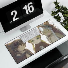 Load image into Gallery viewer, Anime Made In Abyss Mouse Pad (Desk Mat) With Laptop