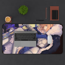 Load image into Gallery viewer, Artoria Pendragon Mouse Pad (Desk Mat) With Laptop