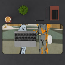 Load image into Gallery viewer, Death Note Light Yagami Mouse Pad (Desk Mat) With Laptop