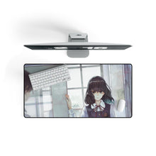 Load image into Gallery viewer, Anime Girl Mouse Pad (Desk Mat) On Desk