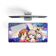 Load image into Gallery viewer, Girls und Panzer Mouse Pad (Desk Mat) On Desk