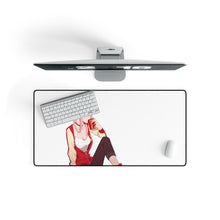 Load image into Gallery viewer, Zero Two Mouse Pad (Desk Mat) On Desk