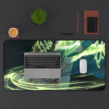 Load image into Gallery viewer, Black Clover Yuno Mouse Pad (Desk Mat) With Laptop