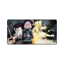 Load image into Gallery viewer, Team 7: Sasuke,Sakura and Naruto Mouse Pad (Desk Mat)