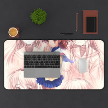 Load image into Gallery viewer, Clannad Nagisa Furukawa, Tomoyo Sakagami, Kyou Fujibayashi, Fuuko Ibuki, Kotomi Ichinose Mouse Pad (Desk Mat) With Laptop