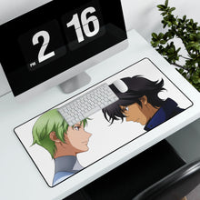 Load image into Gallery viewer, Anime Mobile Suit Gundam 00 Mouse Pad (Desk Mat) With Laptop