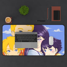 Load image into Gallery viewer, Boruto Mouse Pad (Desk Mat) With Laptop