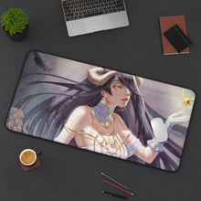 Load image into Gallery viewer, Overlord Albedo Mouse Pad (Desk Mat) On Desk