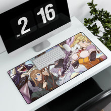 Load image into Gallery viewer, Isekai Quartet Mouse Pad (Desk Mat) With Laptop