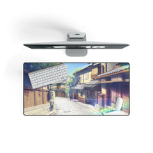Load image into Gallery viewer, Anime Street Mouse Pad (Desk Mat) On Desk