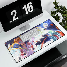 Load image into Gallery viewer, Usagi Tsukino Mouse Pad (Desk Mat) With Laptop