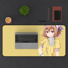 Load image into Gallery viewer, Blend S Mafuyu Hoshikawa Mouse Pad (Desk Mat) With Laptop