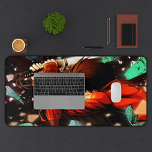 Load image into Gallery viewer, Drifters Toyohisa Shimazu Mouse Pad (Desk Mat) With Laptop
