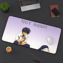 Load image into Gallery viewer, Clannad Tomoya Okazaki, Youhei Sunohara Mouse Pad (Desk Mat) On Desk