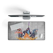 Load image into Gallery viewer, Anime Neon Genesis Evangelion Mouse Pad (Desk Mat) On Desk