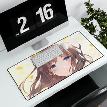 Load image into Gallery viewer, Anime Girl Mouse Pad (Desk Mat) With Laptop