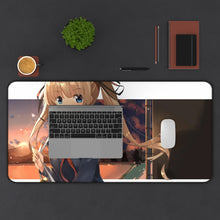 Load image into Gallery viewer, Saekano: How To Raise A Boring Girlfriend Mouse Pad (Desk Mat) With Laptop