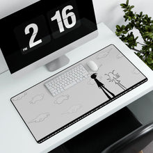 Load image into Gallery viewer, Grey sky Mouse Pad (Desk Mat) With Laptop