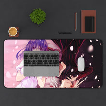 Load image into Gallery viewer, Dark Sakura Sakura Matou Mouse Pad (Desk Mat) With Laptop