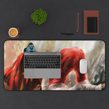 Load image into Gallery viewer, Jinbe (One Piece) Mouse Pad (Desk Mat) With Laptop