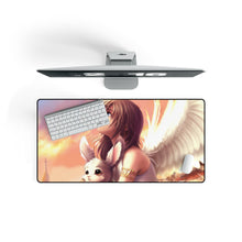 Load image into Gallery viewer, Anime Angel Mouse Pad (Desk Mat) On Desk