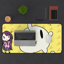 Load image into Gallery viewer, Monogatari (Series) Mouse Pad (Desk Mat) With Laptop