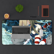 Load image into Gallery viewer, Shimakaze Mouse Pad (Desk Mat) With Laptop