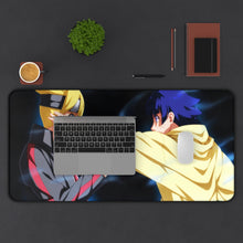 Load image into Gallery viewer, Boruto and Himawari Mouse Pad (Desk Mat) With Laptop