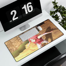 Load image into Gallery viewer, Sakura Haruno Mouse Pad (Desk Mat) With Laptop
