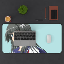 Load image into Gallery viewer, A Certain Scientific Railgun Ruiko Saten Mouse Pad (Desk Mat) With Laptop