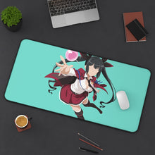 Load image into Gallery viewer, Is It Wrong To Try To Pick Up Girls In A Dungeon? Mouse Pad (Desk Mat) On Desk