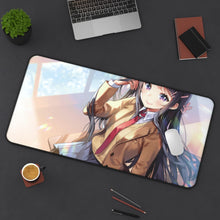Load image into Gallery viewer, Rascal Does Not Dream Of Bunny Girl Senpai Mouse Pad (Desk Mat) On Desk