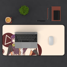 Load image into Gallery viewer, Gamers! Karen Tendou, Chiaki Hoshinomori Mouse Pad (Desk Mat) With Laptop