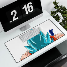 Load image into Gallery viewer, Goku SSJ God SSJ Mouse Pad (Desk Mat) With Laptop
